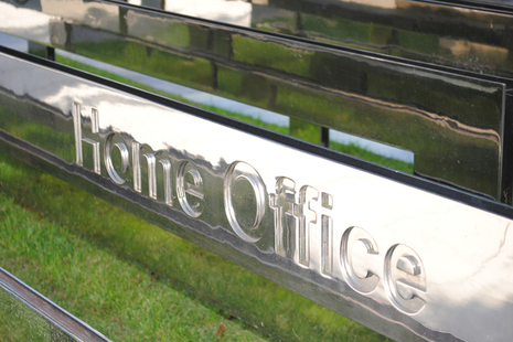 Home Office sign