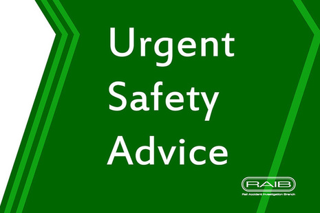 Urgent Safety Advice