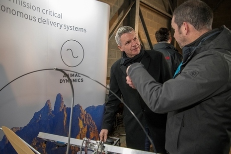 Dstl CE talking to business