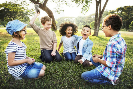 Children in a park