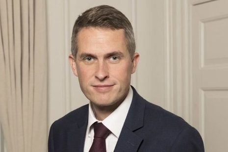 Defence Secretary Gavin Williamson
