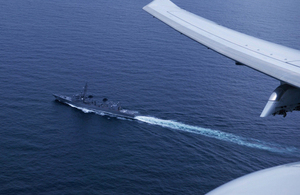 HMS Montrose joined trilateral exercises with Japan and US