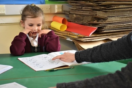 KS1 pupil maths