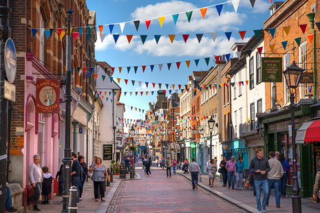 high street