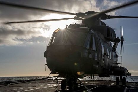 Merlin helicopter