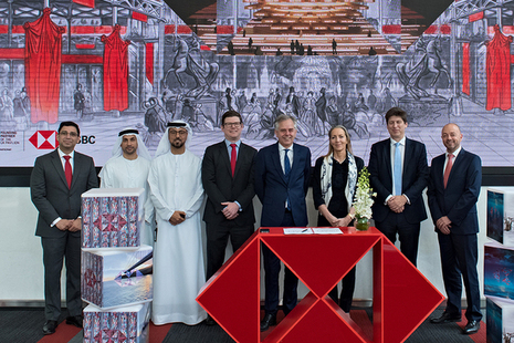 The Baroness visiting Dubai