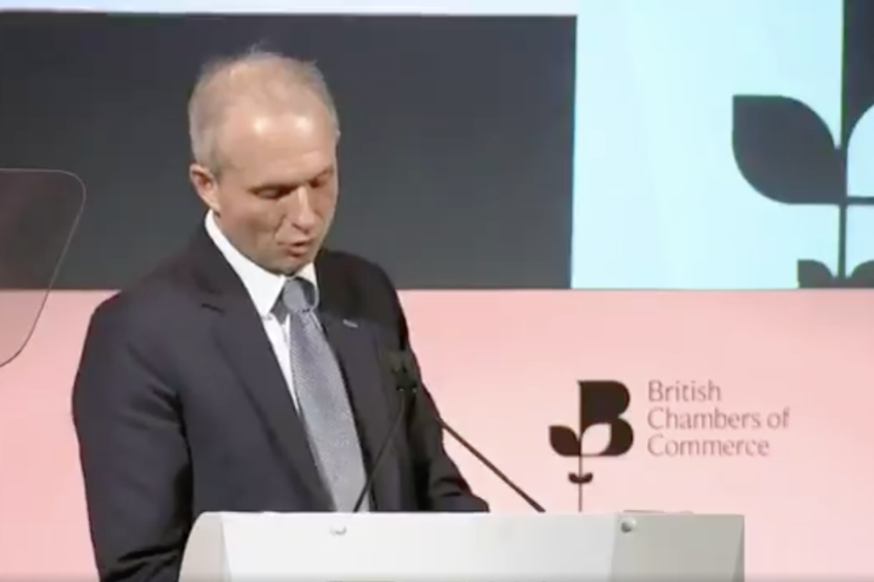 David Lidington at BCC