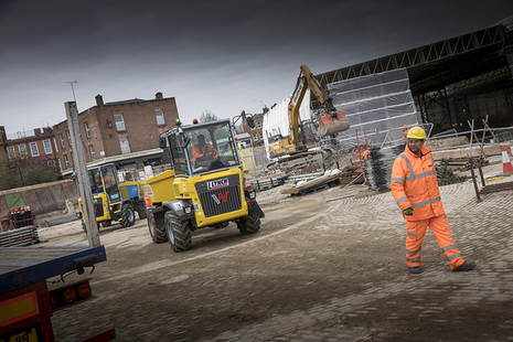 Plant equipment, removing materials from the demolition