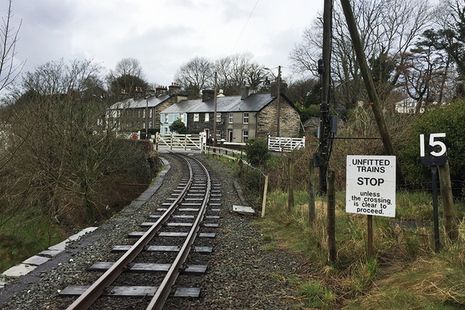 Penrhyn Crossing (courtesy of Ffestiniog & Welsh Highland Railways)