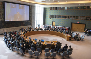 Security council briefing