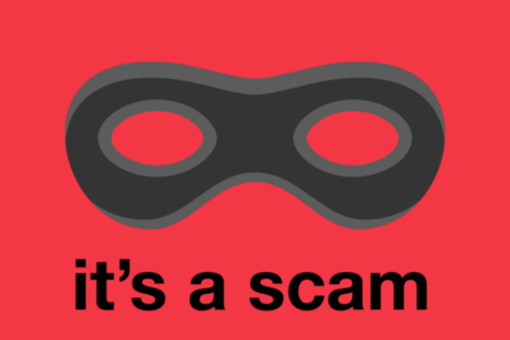 It's a scam