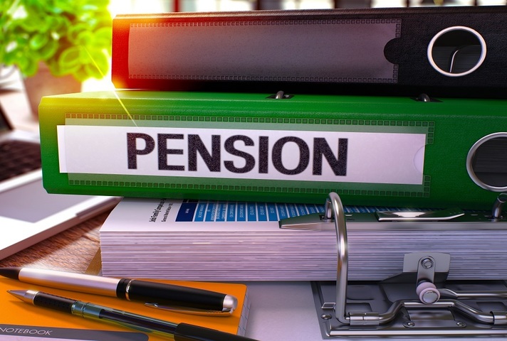 Pension Green Office Folder