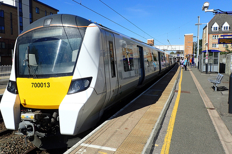 Image of a train similar to the one involved in the accident, at Elstree & Borehamwood station