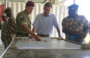 Jeremy Hunt in Africa