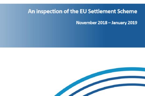 EU Settlement Scheme report cover