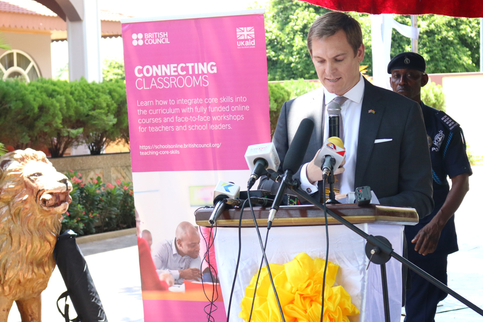 DHC Mr. Tom Hartley in Kumasi, Ghana
