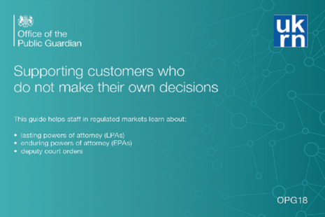 Cover image of supporting customers who do not make their own decisions
