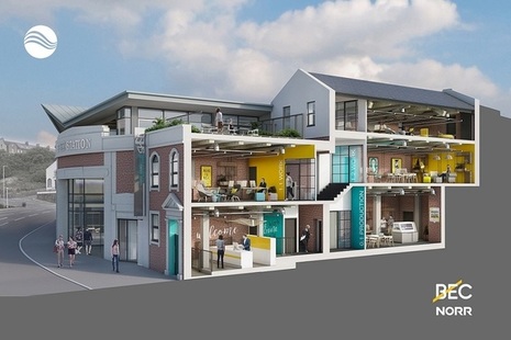 Artist's impression of the Watershed in Whitehaven