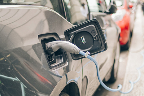 ULEV car and chargepoint