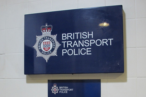BTP sign