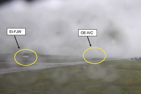 Picture from AAIB report: Boeing 737 and Airbus A320, loss of separation
