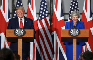 Prime Minister May and President Trump press conference