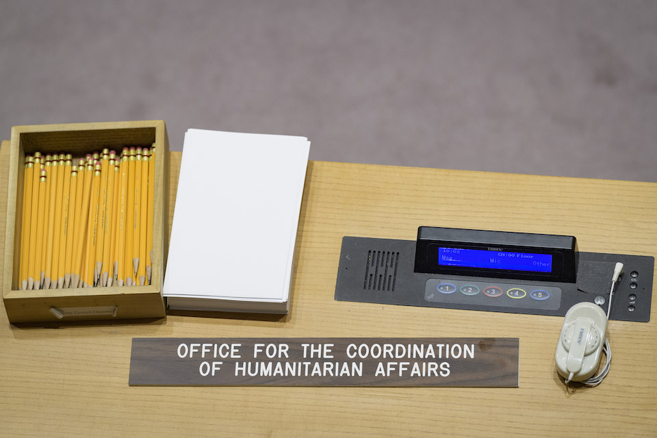 UN Security Council briefing on missing persons in armed conflict (UN Photo)