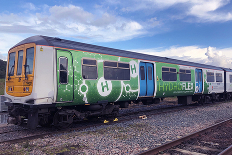 Hydrogen powered train