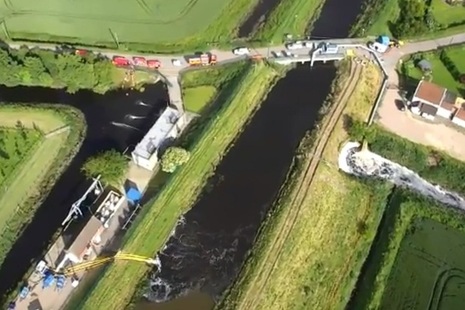 Aerial view of Wainfleet