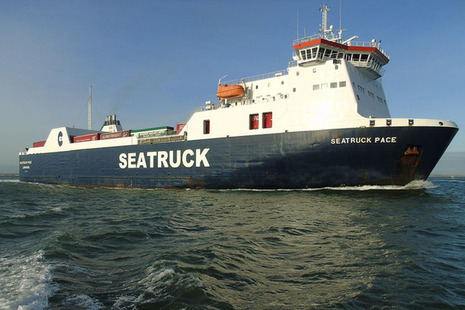 The ro-ro freight vessel Seatruck Pace (photo: Seatruck Ltd)