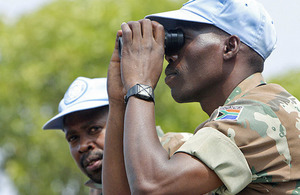 UN peacekeeper