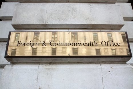 Foreign & Commonwealth Office sign