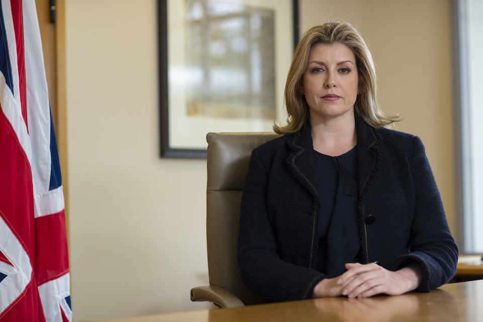 Defence Secretary Penny Mordaunt