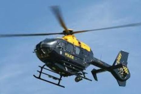 Police helicopter