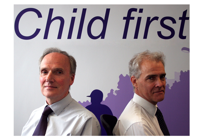 Colin Allars, Chief Executive of the YJB and Charlie Taylor, Chair of the YJB