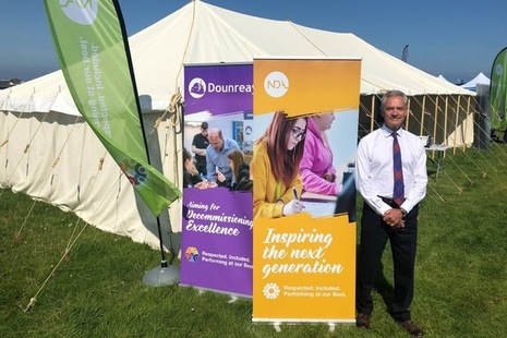 NDA CEO David Peattie at the Mey Highland Games
