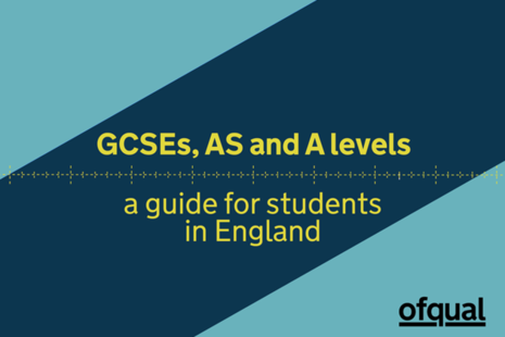 GCSEs, AS and A levels: a guide for students in England