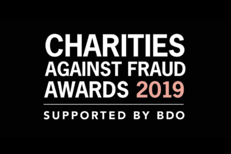 Logo for Charity Fraud Awards 2019.