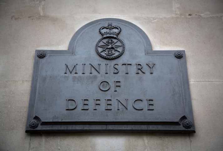 MOD Main Building plaque