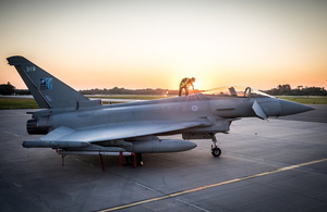 RAF Typhoons complete NATO air policing mission in Estonia