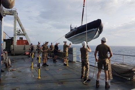 RFA Mounts Bay has delivered essential aid to residents of Great Abaco in The Bahamas.