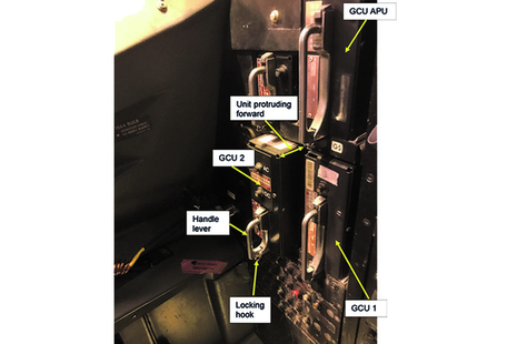 G-JMCR Figure 6 - right engine Generator Control Unit (GCU)