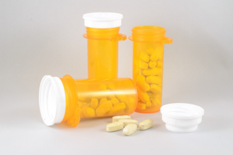 Bottles of prescription medication