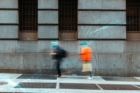 Automated facial recognition article