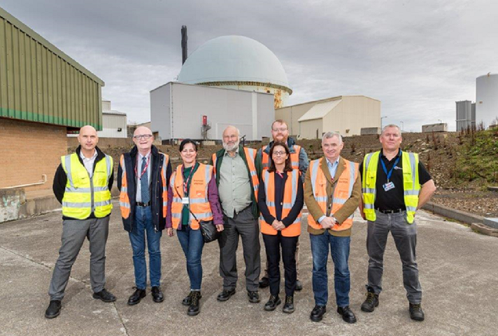 CoRWm members visting Dounreay