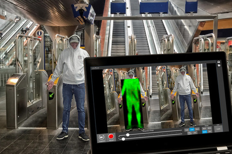 Mass transit knife detection.