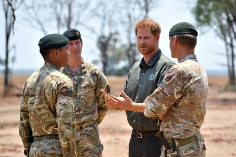 Duke of Sussex visits UK troops on counter-poaching operations in Malawi’ within ‘Ministry of Defence