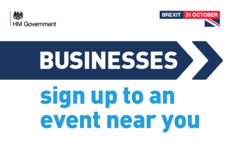 Sign up to events to help you get ready for Brexit