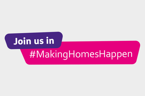 'Join us in #MakingHomesHappen' Banner