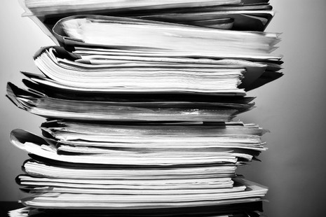 folders full of papers